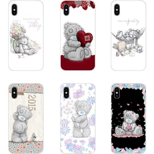 Cute Cartoon Me To You Bear For Samsung Galaxy J1 J2 J3 J4 J5 J6 J7 J8 Plus 2018 Prime 2015 2016 2017 Transparent TPU Shell Case