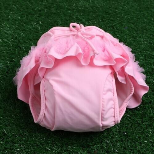 New Born Infant Toddler Baby Swim Diaper Cartoon Swimming Short For Little Girls Lovely Boy Swimwear Bathing Suit