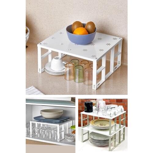 Kitchen Cabinet Shelf Organizer