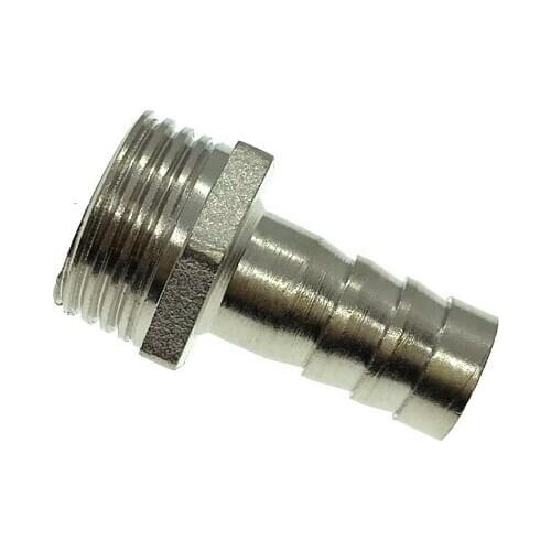 1/2" BSP Male Thread x Hose Barb 8/10/12/14/16/19mm Straight Barbed Pipe Fitting Reducer Connector Coupler Adapter