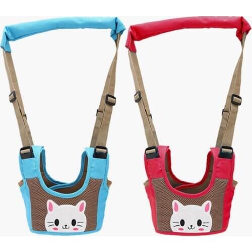 New Creative Childrens Cartoon Baby Toddler With Basket Type Anti-fall Children Four Seasons Universal Breathable Learning Walk