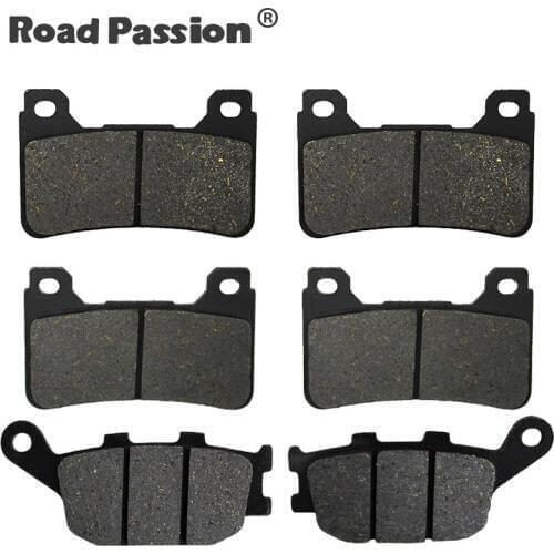 Road Passion Motorcycle Front and Rear Brake Pads for HONDA CBR 1000 RR CBR1000RR CBR 1000RR CBR1000 RR Fireblade 2004 2005