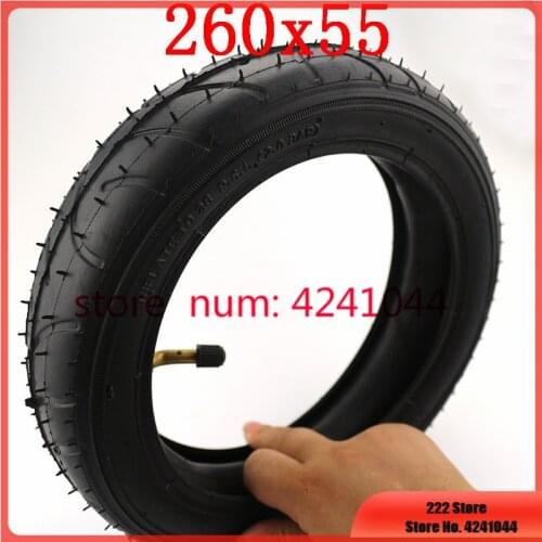 Tires 260x55 tyre&inner tube fits Children tricycle, baby trolley, folding baby cart, electric scooter, childrens bicycle