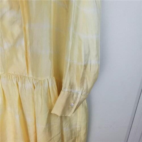 Womens Mini Dress Floral Printed Pleated Ruffled Long Sleeve Ladies Loose Shirt Dress 2021 Summer Sweet Girls Short Robe