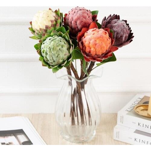 1pc Simulation Shakyamuni Fruits Flower Branch with leaves Wedding Party Window Home Display Decor Flowers