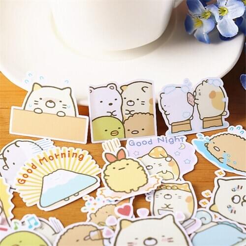 40 PCS a variety of origin little monster Paper Stickers Crafts And Scrapbooking stickers book Decorative sticker DIY Stationery