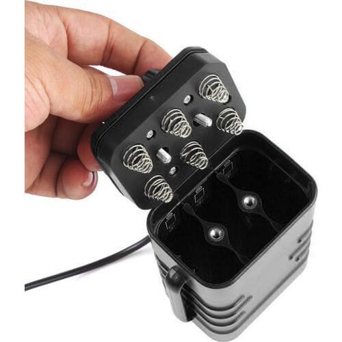 8.4V 18650 Waterproof Battery Pack Case 6 Pcs Batteries Holder Storage Box House Cover for Bicycle Bike Lamp YS-BUY