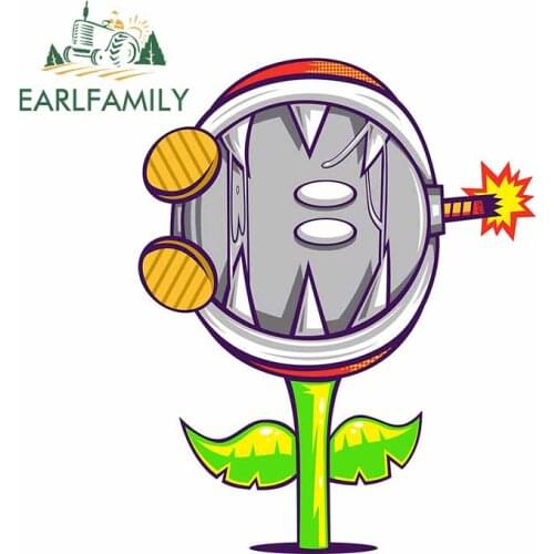 EARLFAMILY 13cm x 10.3cm for Game Over Bomb Car Stickers Windshield Laptop Personality Decal Anime Cartoon Motorcycle Decoration