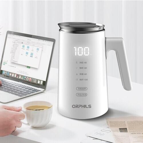 700ml Electric Kettle Fast Water Boiler Temperature Control Multifunction Coffee Milk Boiling Aislante Termico Electric Kettle