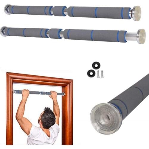 Horizontal Bar Fitness Equipment Doorway Chin-Up-Bar Pull-Up Suitable For 80-130cm Gym Adjustable Sport Fitness Home-Workout New