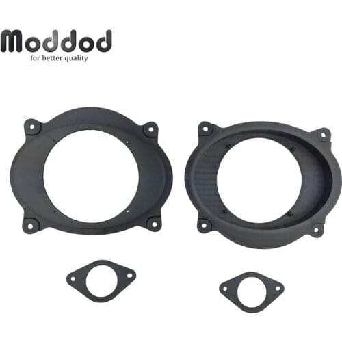 Install Mount Adapter Plates Brackets Stand Cover Rings For Toyota Camry / Reiz 2006-2011 Car Stereo Door 6.5 Inch Speaker