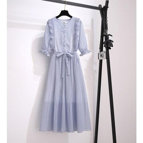 Brand discount shop counters removed ark dress tail cargo clearance summer covered belly pleated short-sleeved dress