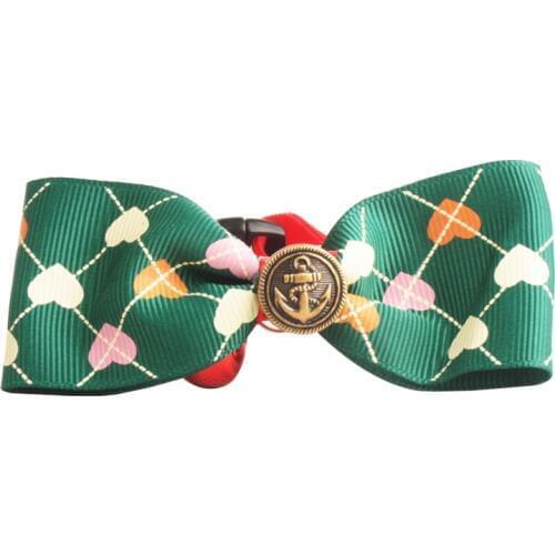Hot Sales Multi Colors Lovely Bow Cats Dog Tie Dogs Bowtie Collar Pet Supplies Bell Necktie Collar 1Pcs