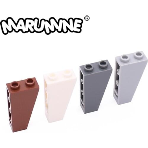 Marumine 2449 Roof tile 1x2x3/70 degree INV. Slope Inverted Construction Blocks Toys Building Bricks For Constructor