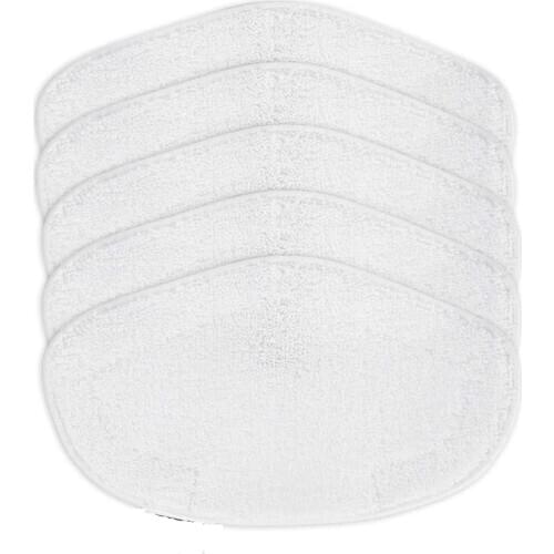 5 Pcs Microfiber Washable Mop Pad,Replacement Mop Parts for Polti Kit Vaporetto Steam Mop