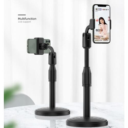 Desktop Lazy Universal Mobile Phone Live Stream Bracket for Phone X Huawei Stand Tablet Holder Clamp Clip Mount Holder Desktop