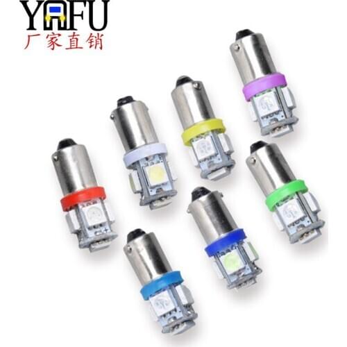 Popular Small Lamp Ba9s 5050 5smd T4W H6W 363 Width Indicator Lamp Led Lights for Car Led Car Light Clearance Sale Items