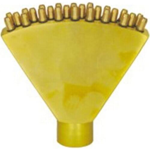 Direct injection nozzle Landscape fountain brass fountain nozzle three row direct nozzle three open screen fountain nozzle