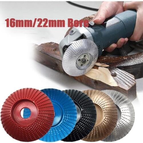 16mm 22mm Bore 85mm Sanding Wood Carving Tool Abrasive Disc Wood Grinding Polishing Wheel Rotary Disc Tools For Angle Grinder
