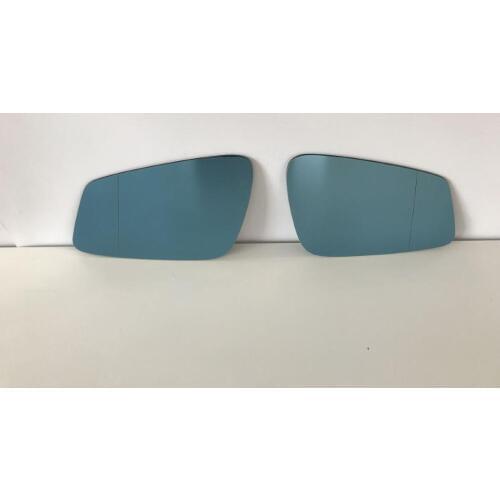 Blue tinted wing mirror glass for BMW SERIES 5 F10 F11 F18 2009-2016