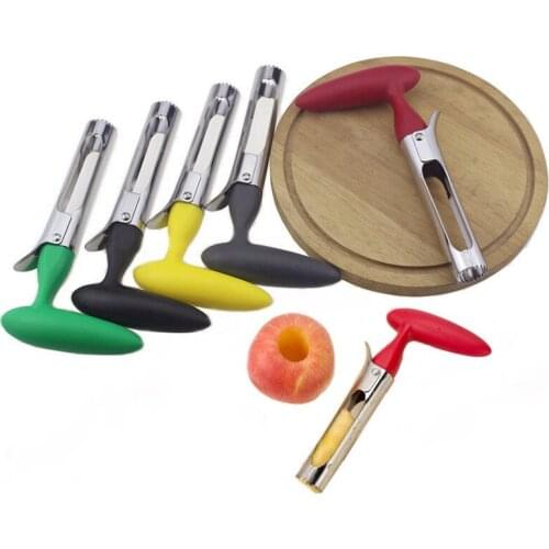 Stainless Steel Fruit Core Remover Color Apple Core Remover Pulp Separator Fruit Core Extractor Kitchen Items Gadget