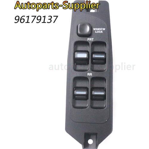 96179137 Master Power Window Control Switch Black Button For DAEWOO LANOS PRINCE CIELO car accessories 96200779,96179136,DW001