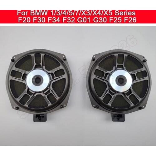 For BMW 1/3/4/5/7/X3/X4/X5 Series F20 F30 F34 F32 G01 G30 F25 F26 Car Midrange Horn Subwoofer Car Tweeters Speaker In The