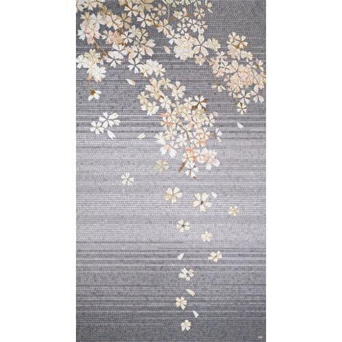 Floral mosaic,flower power mosaic design