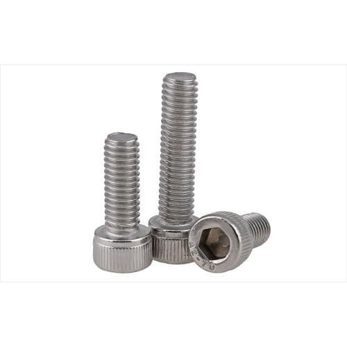 DIN912 304 stainless steel screws hex socket screws reverse thread left teeth M6 M8 M10 M12 screws twill cylindrical head bolts
