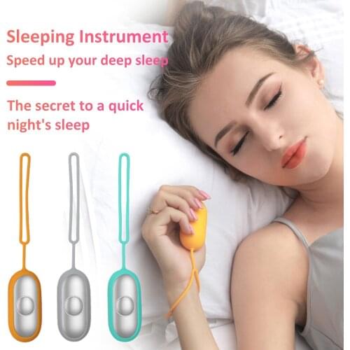Microcurrent Sleep Holding Sleep Aid Instrument Pressure Relief Sleep Device Hypnosis instrument Massager and Relax Hold sleep