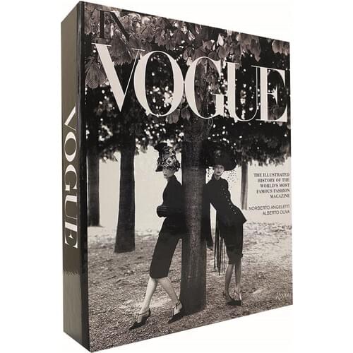 Fashion Book - Openable Home Decoration Book Box - Modern Books - Simulation Book - You Can Do Storage With this Book-Box