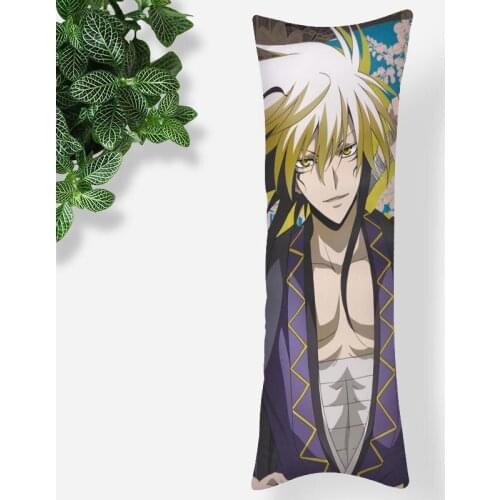 Nurarihyon no Mago Anime Pillowcase Printed Satin Fabric Pillow Cover Rectangular Zipper Kawaii Body Cover Dropshipping 0531