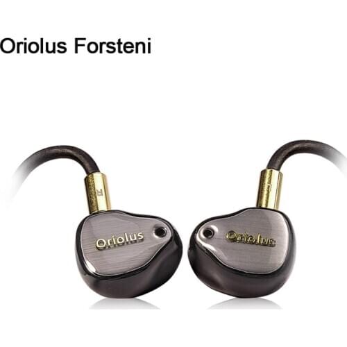 Oriolus Forsteni 1DD+2BA Hybrid technology 3-way frequency crossover Extra Bass Earphones With 2Pin/0.78mm Detachable Cable