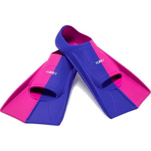 Professional Adjustable Adult Swim Fins Comfortable Silicone Floating Flippers For Swimming Snorkeling For Diving Swimming