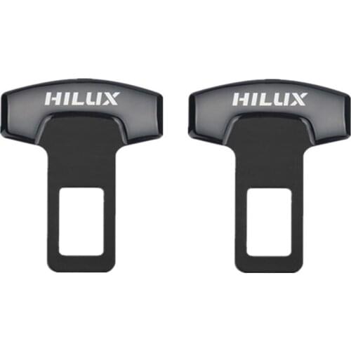 Car Styling For Toyota Hilux surf vigo revo 2017 2018 Car Belt Buckles Car Seat Safty Belt Alarm Canceler Stopper 2PCS