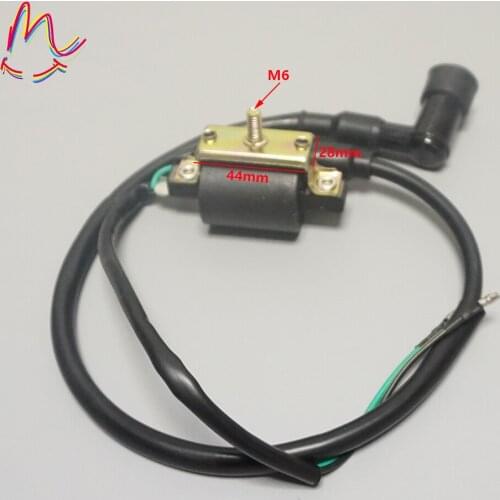 Universal 110 12V Ignition Coil for 50cc 70cc 90cc 110cc 125cc Pit Dirt Bike ATV Quad Taotao Roketa SSR Buggy Go Kart Motorcycle