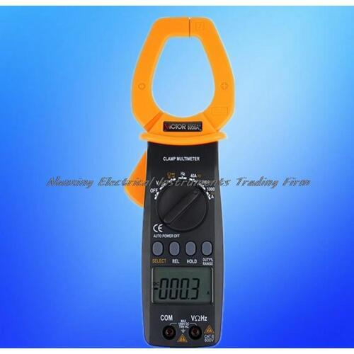 VC6056A+ Clamp Meter Multimeter AC DC Current Voltage Resistance Tester 1000A 55mm Jaw