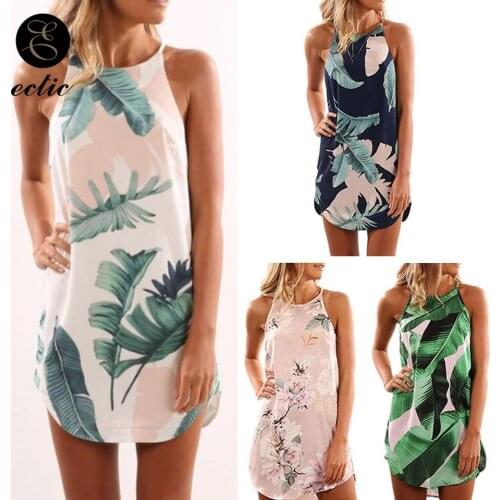 Leaf Palm Sukienka Summer Halter Off Shoulder Knitted Slim Mini Dress Robe Femme Ete 2021 Casual Dress A Line Women Sleeveless