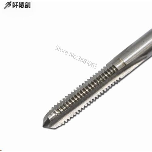 20pcs M6 Straight Flute Machine Tap HSS 6542 H2 M6x1 Thread Tap Screw Bit High Speed Steel Threading Drill Bit Cutter Tool