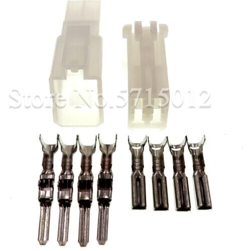 4 Hole Female Male Automotive Electri Harness Electric Cable Connector Sockets MG610159 MG620160