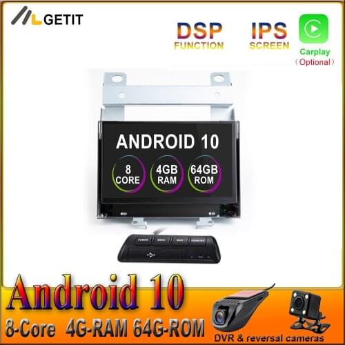 64GB DSP Android 10 Car DVD GPS Stereo Multimedia Pantalla Radio for Land Rover Freelander 2 2007-2012 WIFI BT Navigation