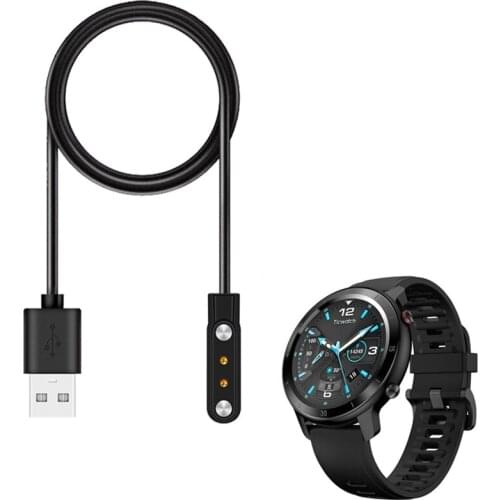 Smartwatch Dock Charger Adapter Magnetic USB Charging Cable Base Cord Wire for Ticwatch GTX Sport Smart Watch Accessories