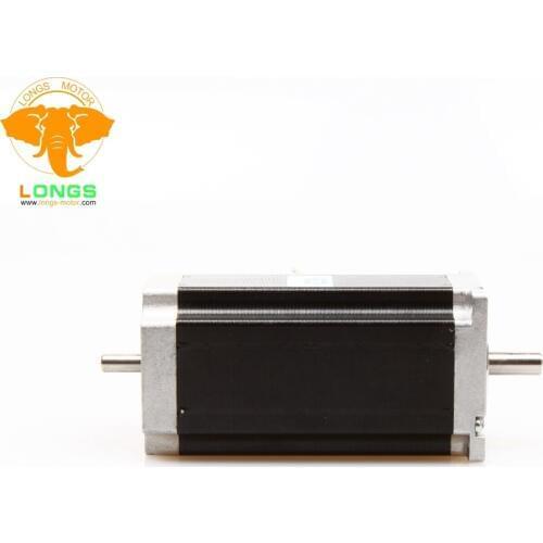 Promotion!EU Free Shipping 1PCS Nema23 Stepper Motor 435oz-in 112mm 4.2A 23HS9442B Dual shaft High Torque CNC kits