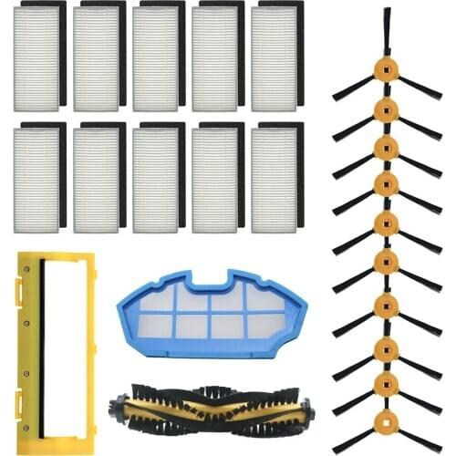 Hepa filter side brush Primary Filter for Ecovacs Deebot N79S N79 for Eufy RoboVac 11 11C for CONGA EXCELLENCE 990 Brush cover