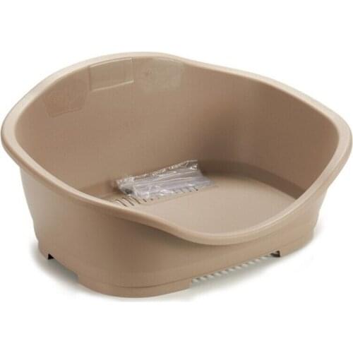 Dog Bed Stefanplast Beige Plastic (42 x 24 x 56 cm) (56 x 24 x 42 cm)