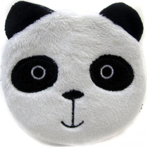 LKEEP Hot Kawaii Cartoon Panda Children Plush Coin Bag Purse Zip Change Purse Wallet Kids Girl Women For Gift