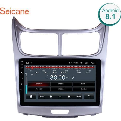 Seicane Android 8.1 9" 2Din Multimedia Player For 2010 2011 2012 2013 Sail GPS Car Radio Stereo Support Mirror Link Bluetooth