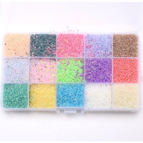 2mm Charm Czech Glass Seed Beads Cute Round Loose Spacer Beads For Jewelry Making DIY Bracelet Necklace Accessories Supplier