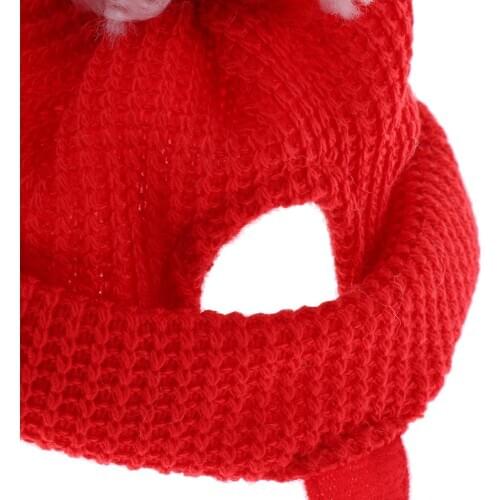 Pet Dog Cat Wool Cap Costume Christmas Party Halloween Dress Hat Headwear