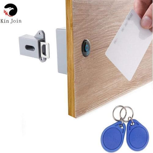 Invisible Hidden RFID Free Opening Intelligent Sensor Cabinet Lock Locker Wardrobe Shoe Cabinet Drawer Door Lock Electronic Da